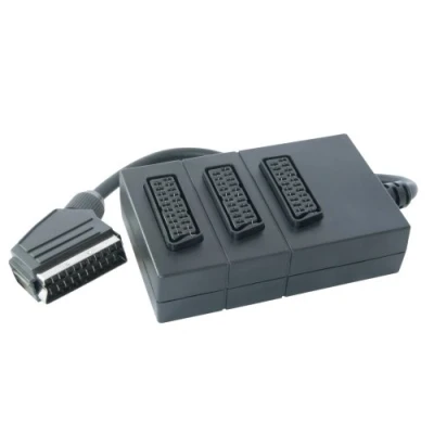 Abbildung von Vivanco Audio &amp; Video Kabel, SCART Zweifachvertiler