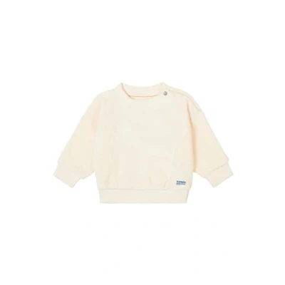 Abbildung von Noppies GATA Fleecepullover für Kinder, Größe: 56, Butter cream