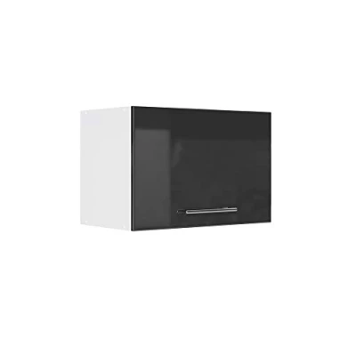 Abbildung von Vicco Hängeschrank Fame Line, Anthrazit Hochglanz/Weiß, 60 cm Flach