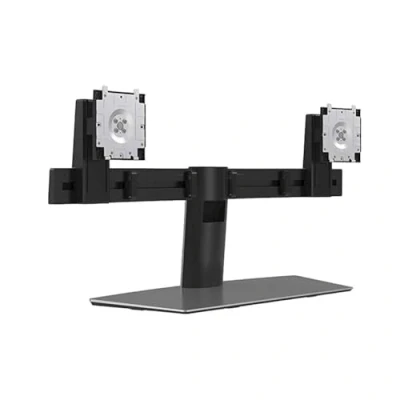 Abbildung von Dell MDS19 Dual Monitor Stand Bis zu 27 Zoll Screen Aluminium, Schwarz