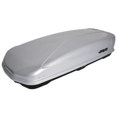 Abbildung von FARAD Dachbox Koral 480L grau metallic TÜV/GS geprüft