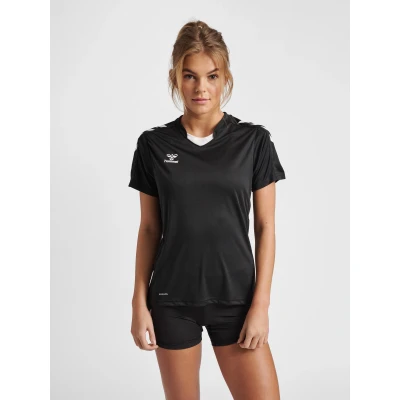 Abbildung von hummel hmlCORE XK Poly Trikot Damen F9368 schwarz, 2XL