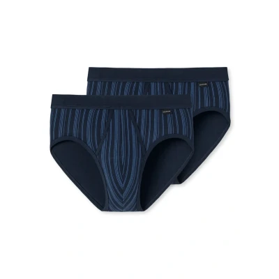 Abbildung von Schiesser 2PACK Slip, Herren, Größe: XL, Dunkelblau
