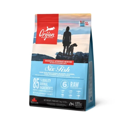 Abbildung von 2 kg Orijen Six Fish Hundefutter