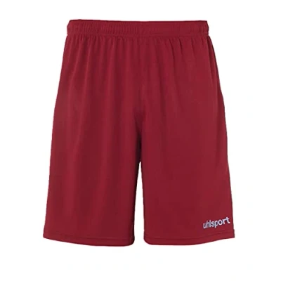 Abbildung von uhlsport Herren Center Basic Shorts, Bordeaux/Skyblau, xx_l