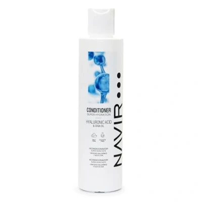 Abbildung von NAVIR Professional Conditioner für das Haar Ohne Salz Super Feuchtigkeitsspendend mit Hyaluronsäure und Chia Öl Ideal zur Pflege nach Haarglättung Sulfate Parabene 200ml