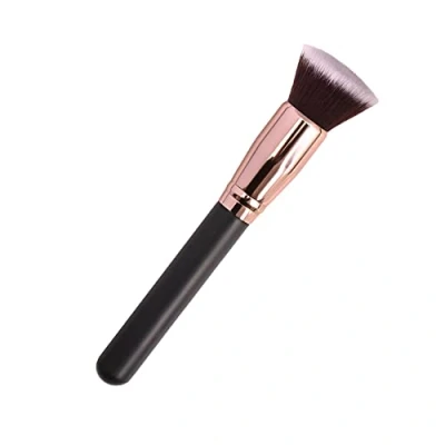 Abbildung von JeoPoom Make Up Pinsel, Schminkpinsel, Foundation Kosmetikpinsel Ideal, zum Polieren, Verblenden und für Gesicht(Flache Burste)