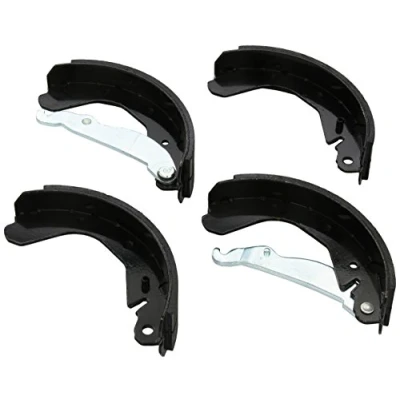 Abbildung von ATE 03.0137 0166.2 Bremsbacken 200 46 mit Hebel OPEL: Ascona C Limousine, Vectra A Kadett E CC