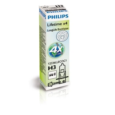 Abbildung von Glühlampe, Fernscheinwerfer PHILIPS 12336LLECOC1