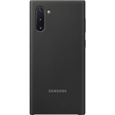 Abbildung von Samsung Silicone Cover EF PN970 für Galaxy Note 10, Black