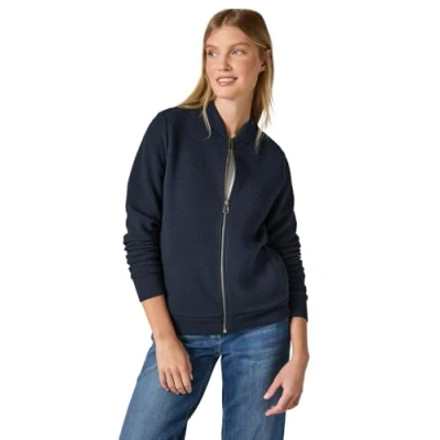 Abbildung von Cecil Struktur Bomberjacke, Damen, Größe: Large, Blau
