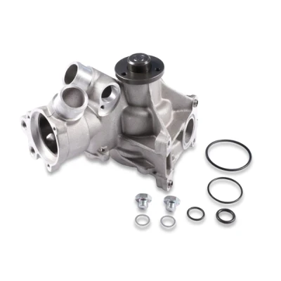 Abbildung von HEPU P163 Wasserpumpe inkl. Dichtungssatz, mit Dichtung Schrauben mechanisch MERCEDES BENZ: W124 Limousine, C Klasse Coupe