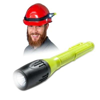 Abbildung von Parat Handleuchte Paralux PX2 (robuste Sicherheitsleuchte/Arbeitsleuchte wasserdicht, staubdicht/Leuchte inkl. Batterien)