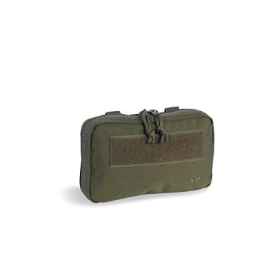 Abbildung von Tasmanian Tiger TT Leader Admin Pouch Organizer Rucksack Zusatz Tasche mit vielen Einschub Fächern für kleinteiliges Zubehör und EDC, Molle kompatibel, Oliv