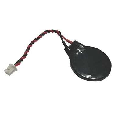 Abbildung von G07S CMOS Batterie 3V Battery BIOS CR2032 Stecker 2 polig Kabel PC Laptop Lithium Knopfzelle mit und