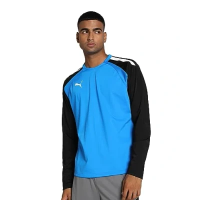 Abbildung von Puma Herren Sweater, Electric Blue Lemonade Black, L
