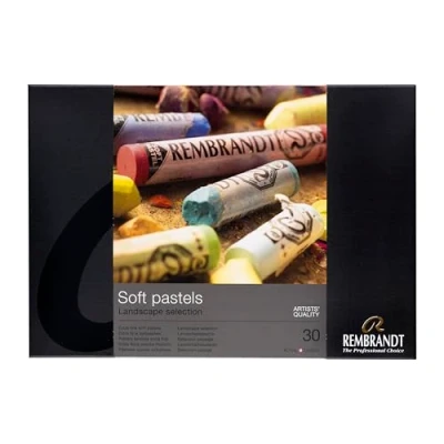 Abbildung von Rembrandt Soft pastel set Landscape Selection 30 whole pastels