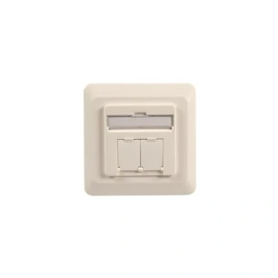 Abbildung von EFB Elektronik Datendose Cat.6A 500MHz oben/unten,