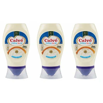 Abbildung von Calvé testpaket 4 Italian Sauces Bontà Fresca Mayò Classica Ketchup Senape 250ml
