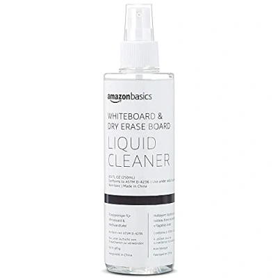 Abbildung von Amazon Basics Flüssigreiniger für trocken abwischbare Whiteboards, Unparfümiert, 250 ml, 1 Stück