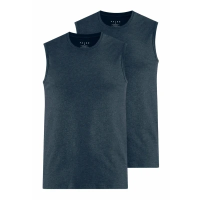 Abbildung von Falke Daily Comfort 2PACK SOFT Unterhemd/shirt, Herren, Größe: 3XL, Midnight