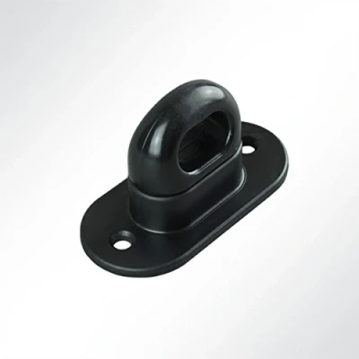 Abbildung von LYSEL® Drehverschluß Kunststoff für Ovalöse 42x22 mm Anhänger Plane Netz schwarz (10 Stück)