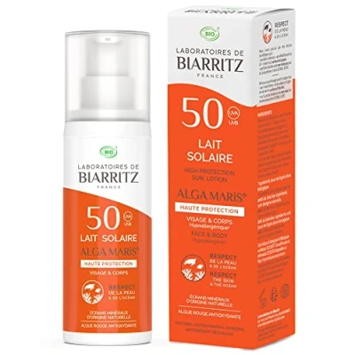 Abbildung von Laboratoires de Biarritz Alga Maris Sonnenmilch LSF 50