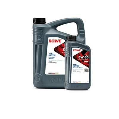 Abbildung von 6 (5L+1L) Liter ROWE HIGHTEC SYNT RSF 950 SAE 0W 30 Motoröl Made in Germany