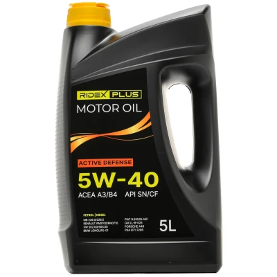 Abbildung von Ridex Plus Active Defense 5W 40 5l Motoröl 1862O0007P VOLKSWAGEN: Golf 4 Schrägheck, 7 5 Schrägheck