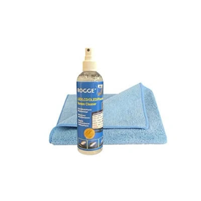 Abbildung von ROGGE DUO Clean clear 250ml Bildschirmreiniger inkl. Microfasertuch Flüssigreiniger (2 St)