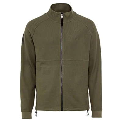Abbildung von camel active AUS Einem Soften Strickjacke, Herren, Größe: Large, Dark khaki