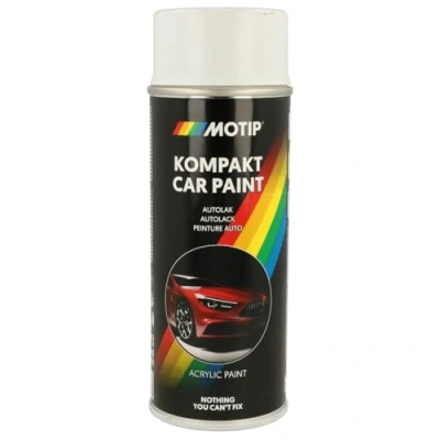 Abbildung von MOTIP 45312 Fahrzeug Kombinationslack 400 Spraydose weiß Kompakt blau metallic ml