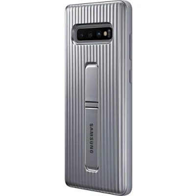 Abbildung von Protective Standing Cover für Galaxy S10+ Silber