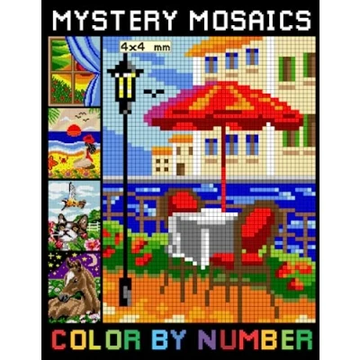 Abbildung von Mystery Mosaics Color By Number: Pixel Art Coloring Book Quest for Stress Relief &amp; Relaxation (Mosaic Number Adults)