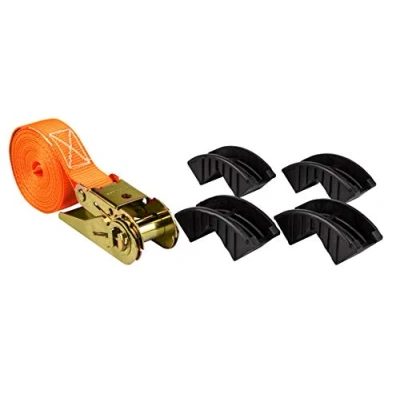 Abbildung von LAS 10299 Spanngurt mit Ratsche, Kantenschutz, 25mm x 5m, 500Kg