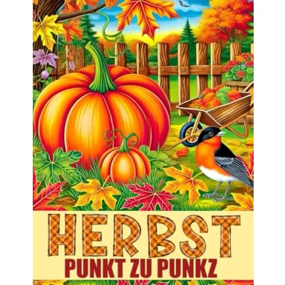 Abbildung von Herbst Punk zu Punkt: Großdruck Punkt Buch für Erwachsene und Senioren