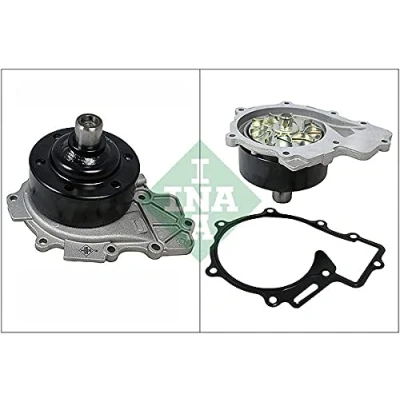 Abbildung von INA 538 0221 10 Wasserpumpe mit Riemenscheibe für Keilrippenriementrieb MERCEDES BENZ: Sprinter 3.5 T Bus, Kastenwagen