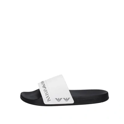 Abbildung von EA7 Emporio Armani Water Sports Unisex Badesandale, Größe: 44, Black/white Schuhe