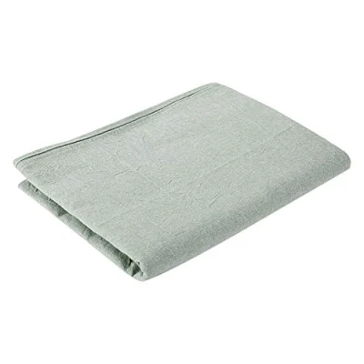 Abbildung von Spannbettlaken, Waschbare Massageliegen Bettlaken, hypoallergen und weicher Baumwollbezug, Ultra Weich Bügelfrei weiche Baumwolle mit Atemloch, für Bett innerhalb von 80 x 200 cm (grün)