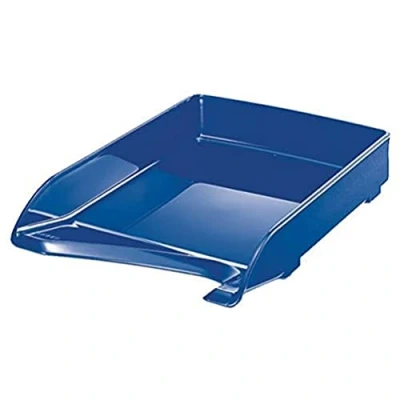 Abbildung von Leitz Briefkorb, A4, Blau, Elegant, 52200035