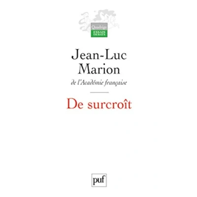 Abbildung von De surcroît: Etudes sur les phénomènes saturés