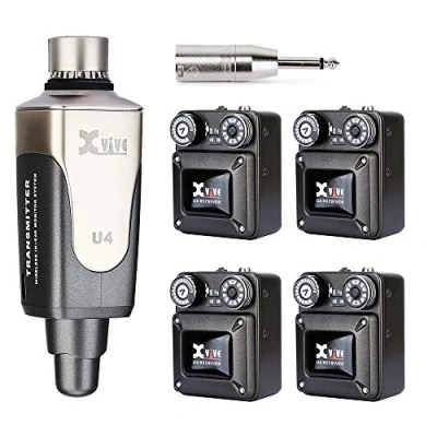 Abbildung von XVive U4 In Ear Monitor Wireless System Bundle, 1x Transmitter + 4x Receiver