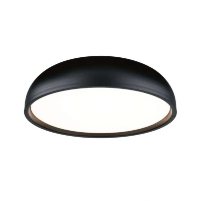 Abbildung von Paulmann 710.84 LED Deckenleuchte Oka IP44 White Switch 950lm 230V 24W Schwarz matt