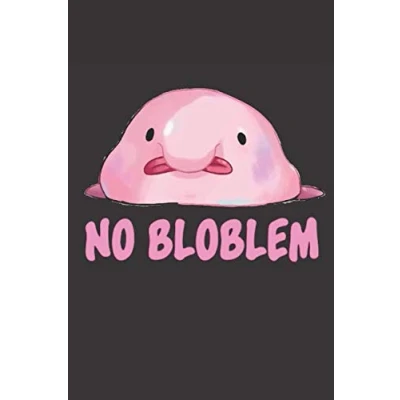 Abbildung von blobfish Composition Notebook: A journal / diary with 120+ lined pages for writing
