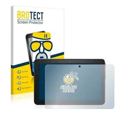 Abbildung von BROTECT Entspiegelungs Schutzglas für Amazon Fire 7 2022 Schutz Folie Panzerfolie Glas Matt [Extrem Kratzfest 9H, Anti Reflex, Fingerprint]