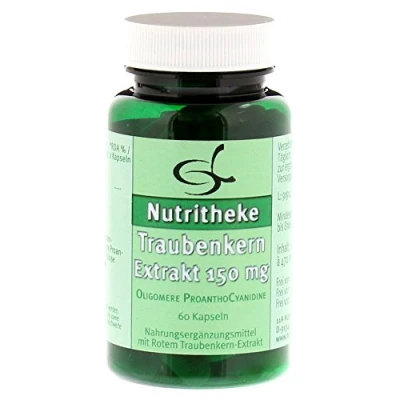 Abbildung von Traubenkernextrakt 150 mg Kapseln 60 St