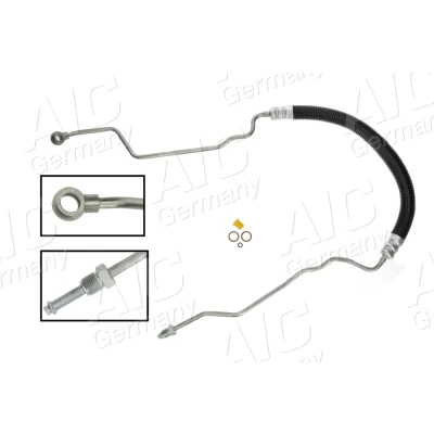 Abbildung von AIC 58415 Hydraulikschlauch, Lenkung von Hydraulikpumpe nach Lenkgetriebe SKODA: Fabia 2 Schrägheck, Roomster, Combi