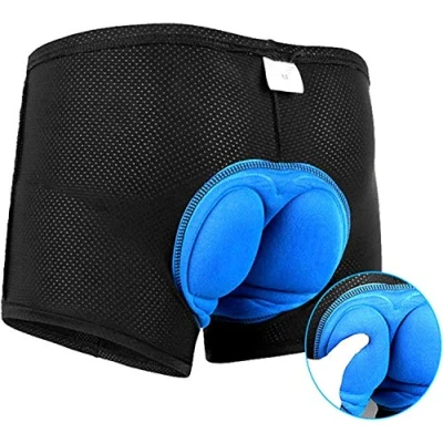 Abbildung von COTOP Fahrrad Unterhosen Herren, Radunterhose Gepolstert Gel, Radlerhose mit Polster, Geschenk für Radfahrer, Schnell und Atmungsaktives Motorrad Reitzubehör (L)