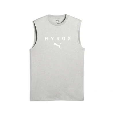 Abbildung von Puma Hyrox Cutoff TANK Top, Herren, Größe: Small, Light gray heather