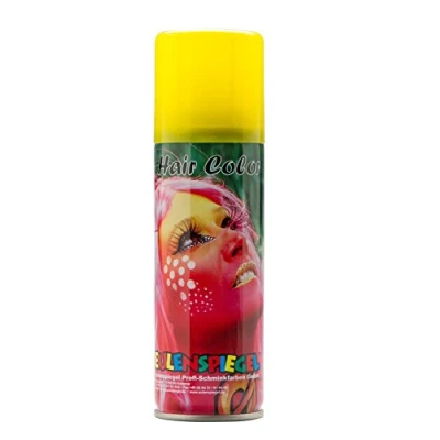 Abbildung von Eulenspiegel 819302 Color Haarspray, gelb, 125 ml, Karneval, Halloween, Mottoparty